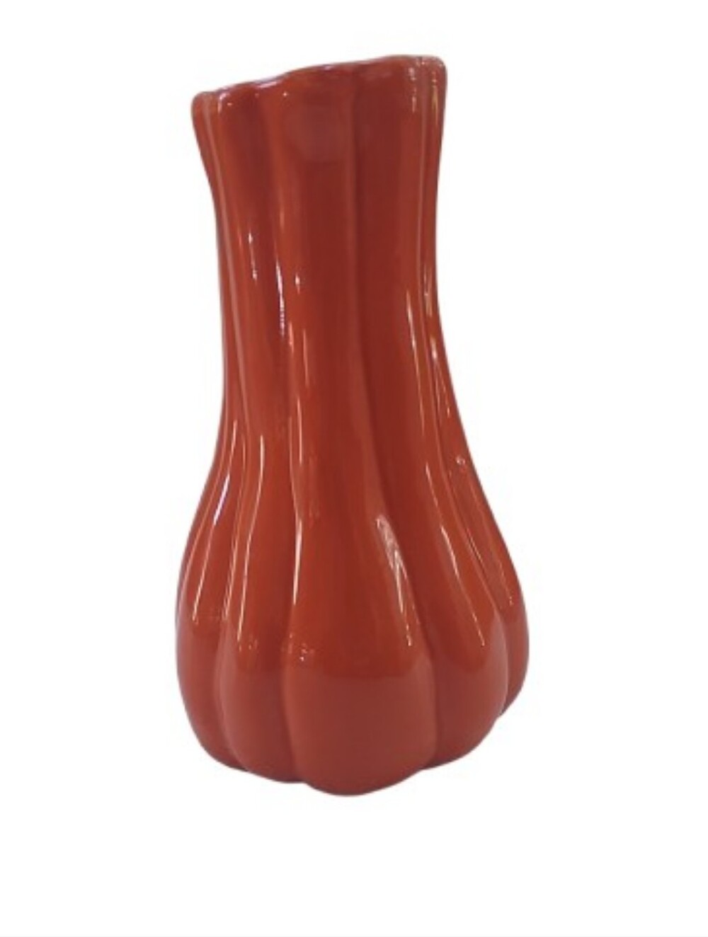 Crate&Barrel Burnt Orange Harvest Vase Home Decor Crate & Barrel